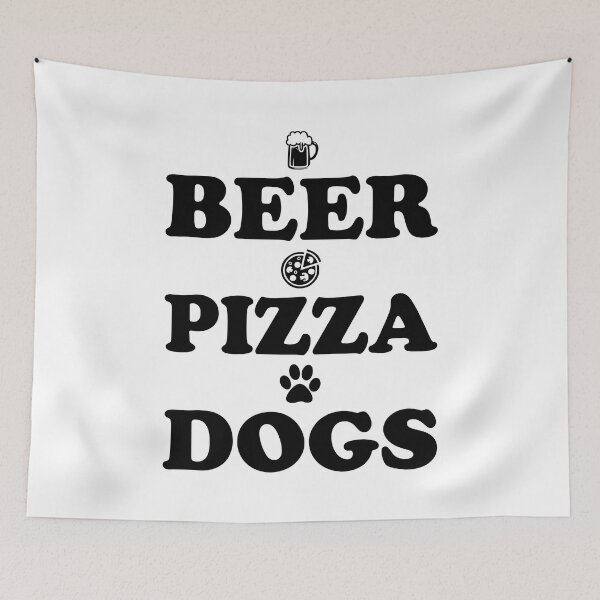 Item preview, Beer pizza dogs designed and sold by iskapa.