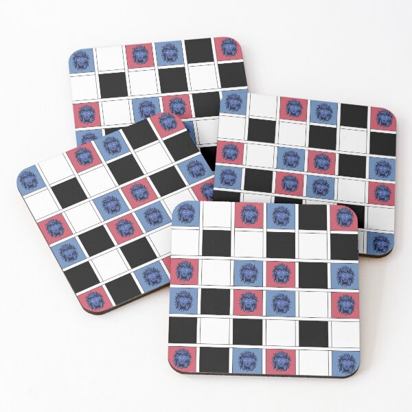 Item preview, Colorful lion grid design designed and sold by Martapp.