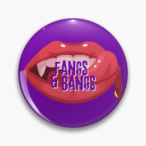 Item preview, Fangs and Bangs, Crescent City, Crescent City Sticker, Crescent City Merch, Bryce Quinlan, Hunt Athalar, Bryce and Hunt, Crescent City Book designed and sold by AshRiverCo.
