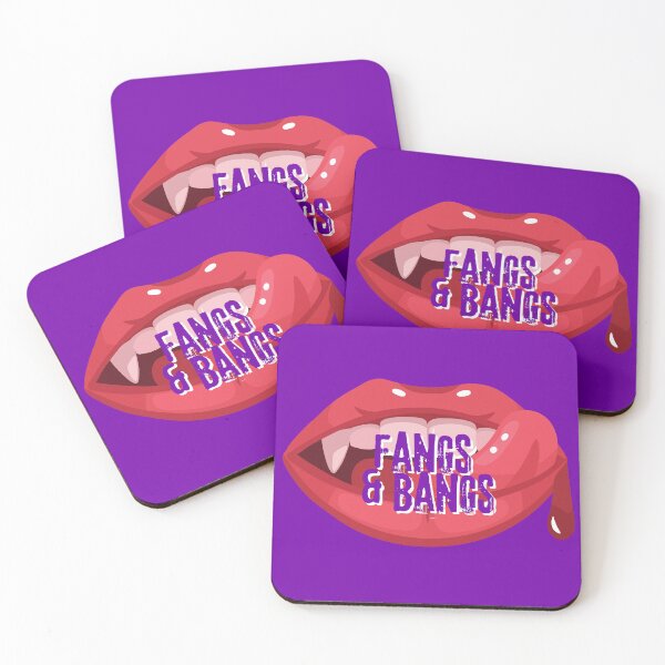 Item preview, Fangs and Bangs, Crescent City, Crescent City Sticker, Crescent City Merch, Bryce Quinlan, Hunt Athalar, Bryce and Hunt, Crescent City Book designed and sold by AshRiverCo.