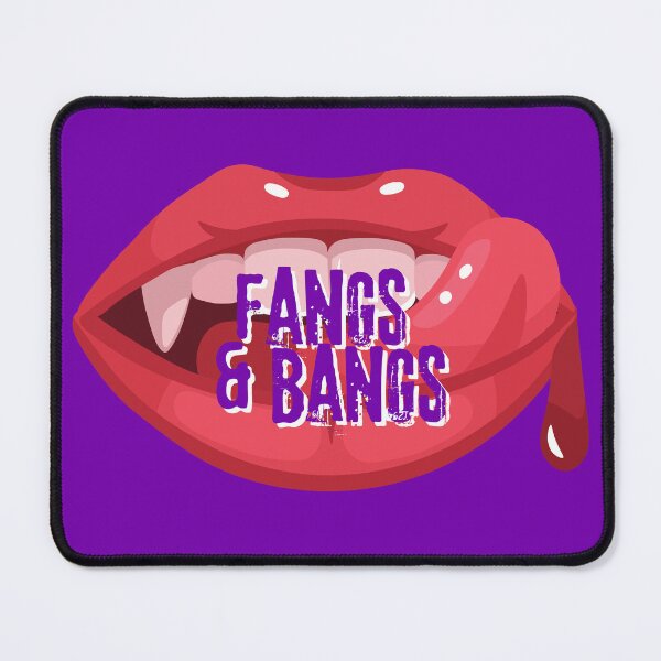 Item preview, Fangs and Bangs, Crescent City, Crescent City Sticker, Crescent City Merch, Bryce Quinlan, Hunt Athalar, Bryce and Hunt, Crescent City Book designed and sold by AshRiverCo.