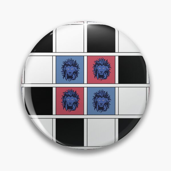 Item preview, Colorful lion grid design designed and sold by Martapp.
