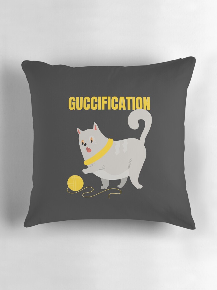 guccification pillow