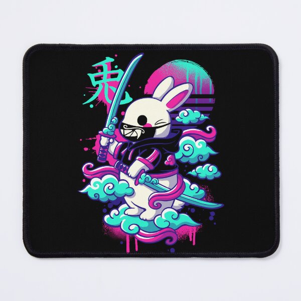 Item preview, Cyber samurai bunny designed and sold by NemiMakeit.