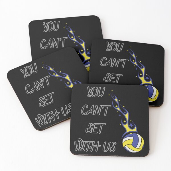 Item preview, You can not set with us Volleyball - Volleyball sayings, slogans, and athletics quotes designed and sold by bluehatgraphics.