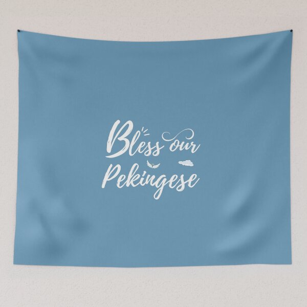 Item preview, Bless Our Pekingese - Pekingese Dog Lover Fun Graphic - Fun Pekengise Gifts Classic T-Shirt designed and sold by PDesigns69.