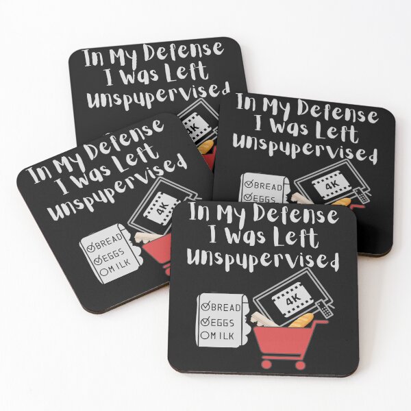 Item preview, In My Defense, I Was Left Unsupervised - Shopping designed and sold by MacAndMoose.