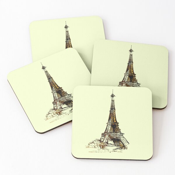 Item preview, I Love Paris - Eiffel Tower RetroArt designed and sold by LordAudes.