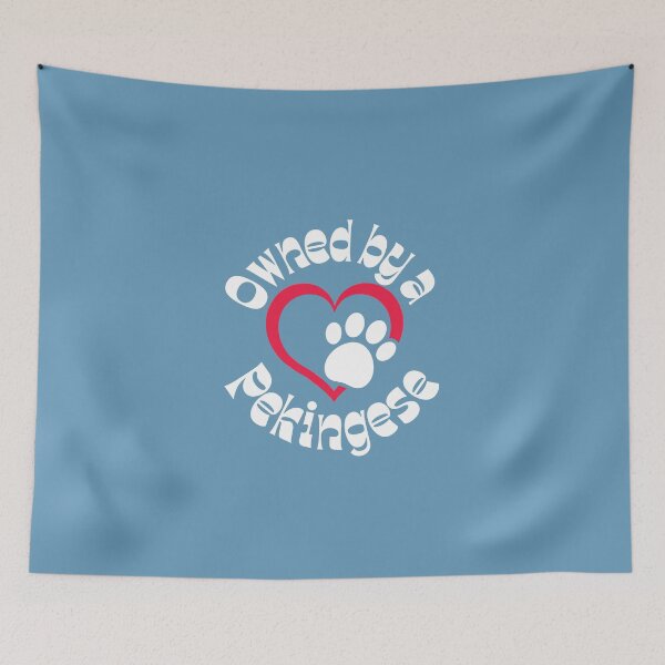 Item preview, Owned By A Pekingese - Pekingese Dog Lover Fun Graphic - Fun Pekingese Gifts Classic T-Shirt designed and sold by PDesigns69.