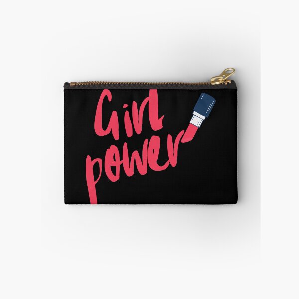 Item preview, Girl Power written with Lipstick design T-shirt designed and sold by KoopTroop ⭐⭐⭐⭐⭐.