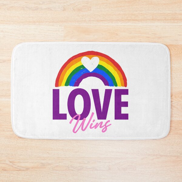 Item preview, Love Wins Rainbow Pride LGBT Equality designed and sold by StickerbashCo.