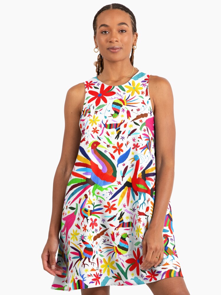 otomi embroidered dress Tatum Fitted Maxi Dress with Leg Slit main image 0