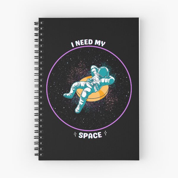 Item preview, I Need My Space Funny Design- Astronaut Chilling in The Space designed and sold by EsraaBaniOdeh.