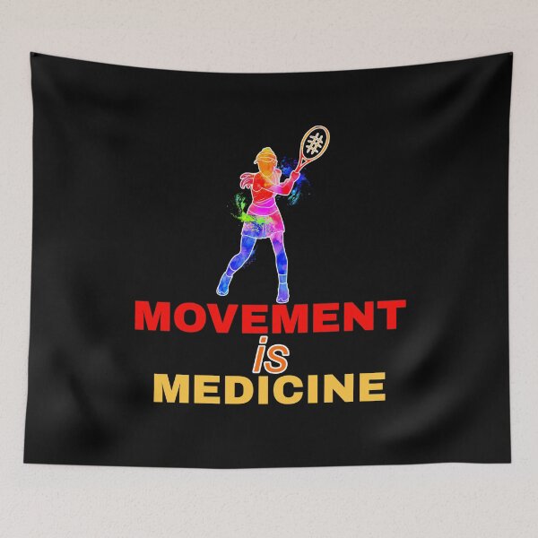 Item preview, movement is medicine, exercise, volleyball, ball game designed and sold by doctors-apparel.