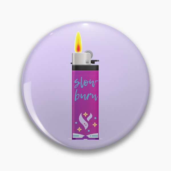 Item preview, Slow Burn, Slow Burn Sticker, Book Trope, Book Trope Sticker, Romance Reader, Romance Books, Romance Book Stickers, Romance Novel, Book Club designed and sold by AshRiverCo.
