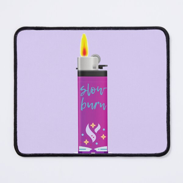 Item preview, Slow Burn, Slow Burn Sticker, Book Trope, Book Trope Sticker, Romance Reader, Romance Books, Romance Book Stickers, Romance Novel, Book Club designed and sold by AshRiverCo.