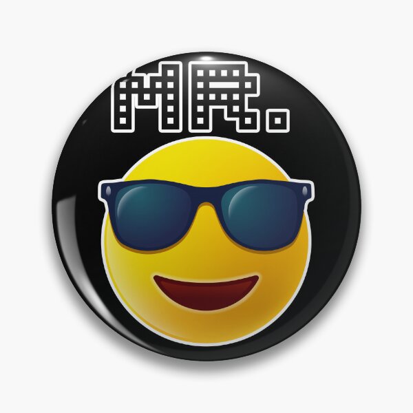 Item preview, MR EMOJI SUNGLASSES HAPPY FACE designed and sold by Fast Print Solutions.