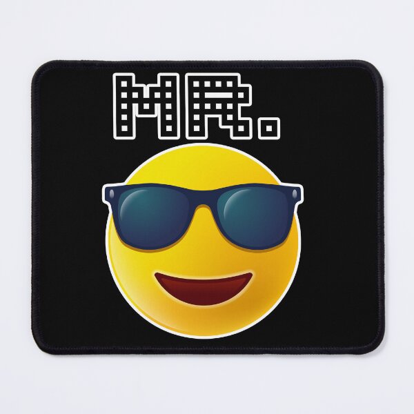 Item preview, MR EMOJI SUNGLASSES HAPPY FACE designed and sold by Fast Print Solutions.