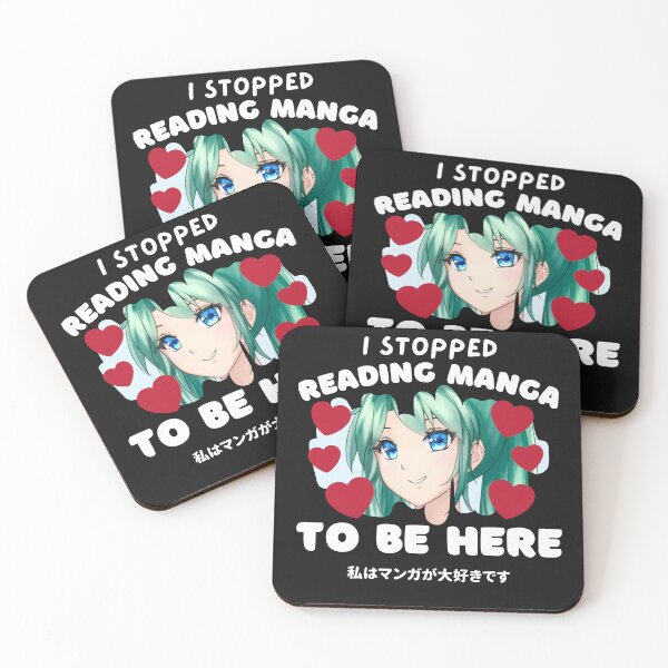 Item preview, i stopped reading my mange to be here designed and sold by AshUchiha6.