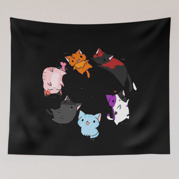 Item preview, cute aphmau cat designed and sold by HBzshop.