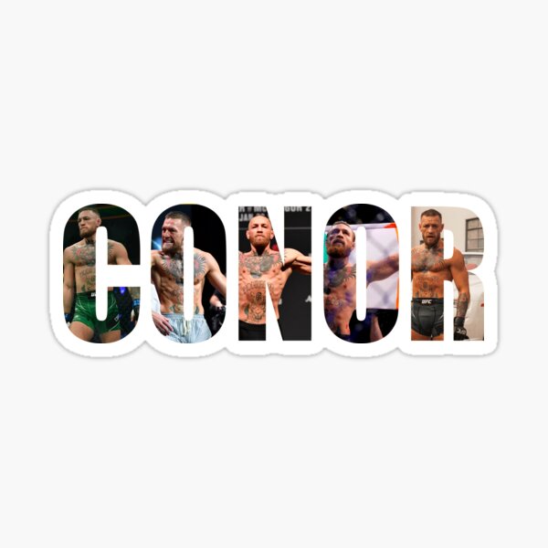 "Conor McGregor UFC Sticker" Sticker By Achristian2020 | Redbubble