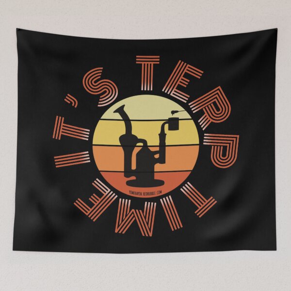Item preview, Retro Vintage Sunset Orange Dab Rig-Its Terp time designed and sold by YomeHayin.