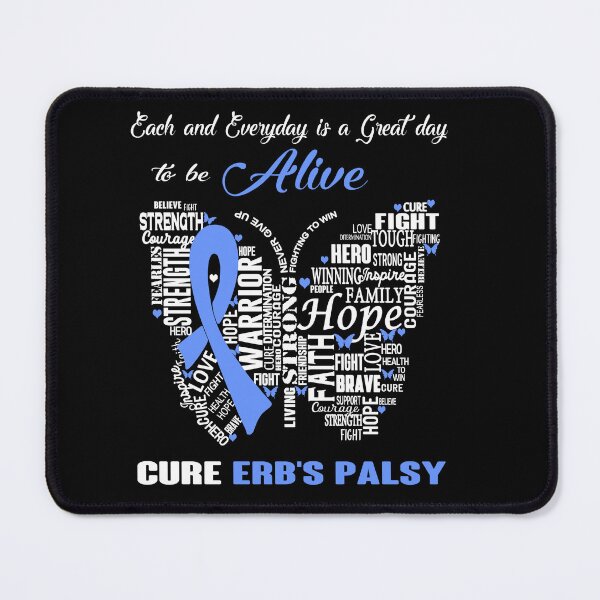 Item preview, Butterfly Ribbon Cure ERB'S PALSY Awareness designed and sold by Tadmab.