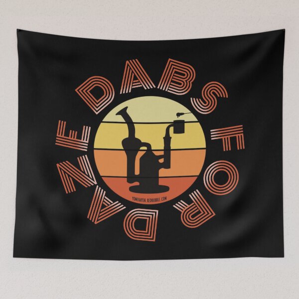 Item preview, Retro Vintage Sunset Orange Dab Rig-Dabs for daze designed and sold by YomeHayin.