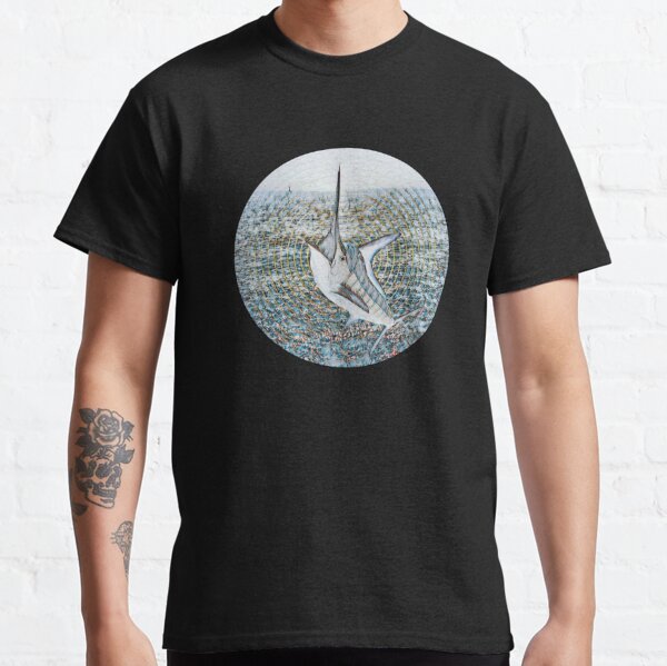 Swordfish T-Shirt  Grey Deep Sea Fishing Shirt – Shark Zen