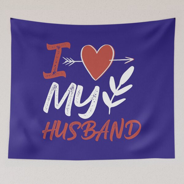 Aperçu de l'œuvre i love my husband, love, sweet love quotes, husband birthday wishes,husband and wives créée et vendue par DRAKEPRIME.