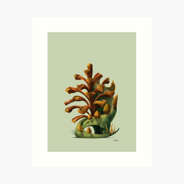 Stego Art Print