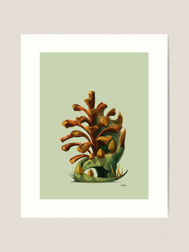 Alternate view of Stego Art Print