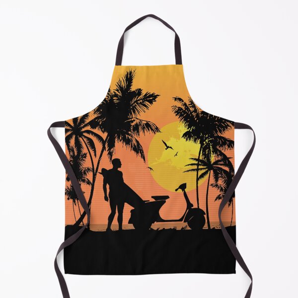 Item preview, Surfer and scooter at Sunset designed and sold by Auslandesign.