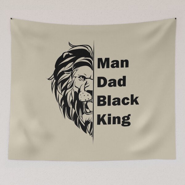 Item preview, Man dad black king - Proud black family man designed and sold by pixxart.