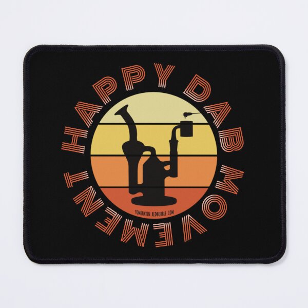 Item preview, Retro Vintage Sunset Orange Dab Rig-Happy dab movement designed and sold by YomeHayin.