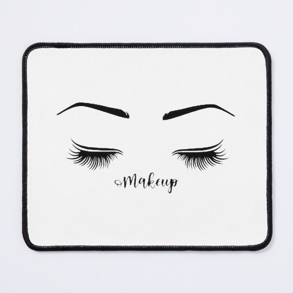 Item preview, Eyelashes Glamor Girl Simply Eyes Lips Fashion Apparel Essential Inspiration Joy Mood Funny designed and sold by DesignByHeartUK.