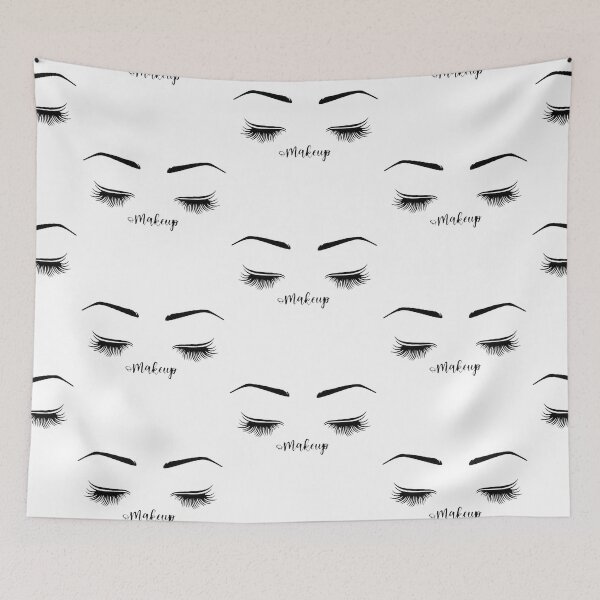 Item preview, Eyelashes Glamor Girl Simply Eyes Lips Fashion Apparel Essential Inspiration Joy Mood Funny designed and sold by DesignByHeartUK.