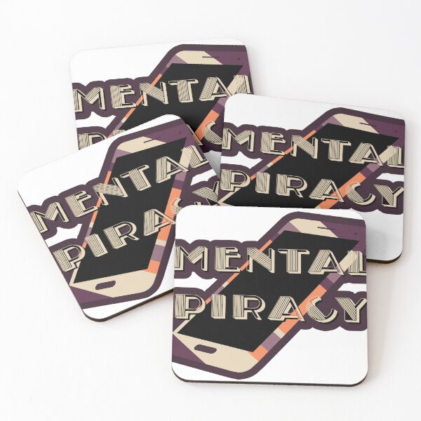 Item preview, Mental Piracy designed and sold by PirateyStuffs.