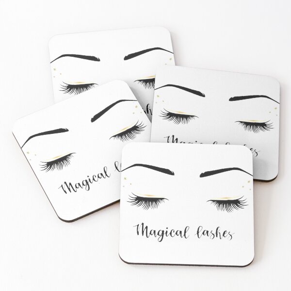 Item preview, Magical Eyelashes Glamor Girl Simply Eyes Lips Fashion Apparel Essential Inspiration Joy Mood Funny designed and sold by DesignByHeartUK.