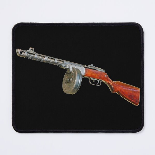 Item preview, Russian PPsH machine gun isolated on white. designed and sold by IaroslavB.
