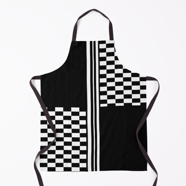 Item preview, Stylish Black and white check and stripes designed and sold by Auslandesign.