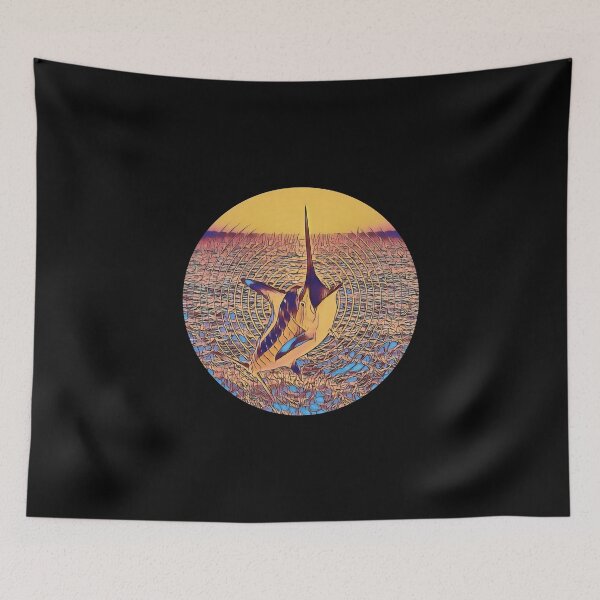 Item preview, Marlin pez pesca en alta mar arte pop designed and sold by umfhn.