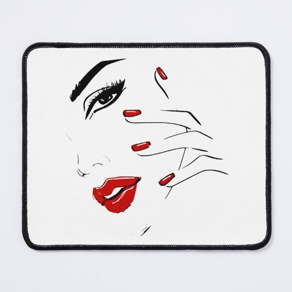 Item preview, Eyelashes Glamor Girl Simply Eyes Lips Fashion Apparel Essential Inspiration Joy Mood Funny designed and sold by DesignByHeartUK.
