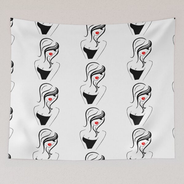 Item preview, Eyelashes Glamor Girl Simply Eyes Lips Fashion Apparel Essential Inspiration Joy Mood Funny designed and sold by DesignByHeartUK.