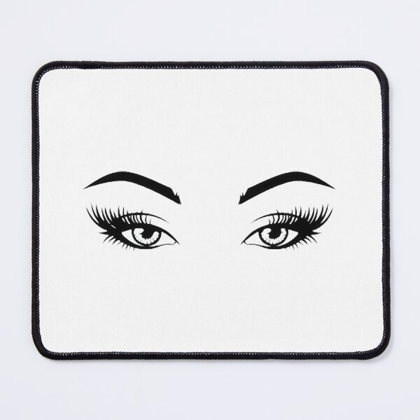 Item preview, Eyelashes Glamor Girl Simply Eyes Lips Fashion Apparel Essential Inspiration Joy Mood Funny designed and sold by DesignByHeartUK.
