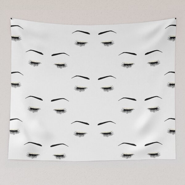 Item preview, Eyelashes Glamor Girl Simply Eyes Lips Fashion Apparel Essential Inspiration Joy Mood Funny designed and sold by DesignByHeartUK.