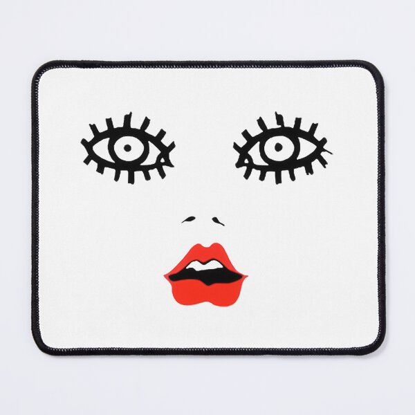 Item preview, Eyelashes Glamor Girl Simply Eyes Lips Fashion Apparel Essential Inspiration Joy Mood Funny designed and sold by DesignByHeartUK.