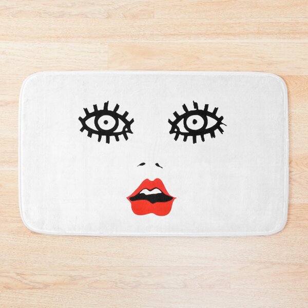 Item preview, Eyelashes Glamor Girl Simply Eyes Lips Fashion Apparel Essential Inspiration Joy Mood Funny designed and sold by DesignByHeartUK.
