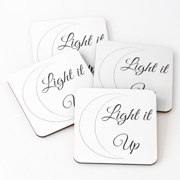 Item preview, "Light it up" ~ Sarah J Maas, House of Earth and Blood designed and sold by thewrittenwyrd.