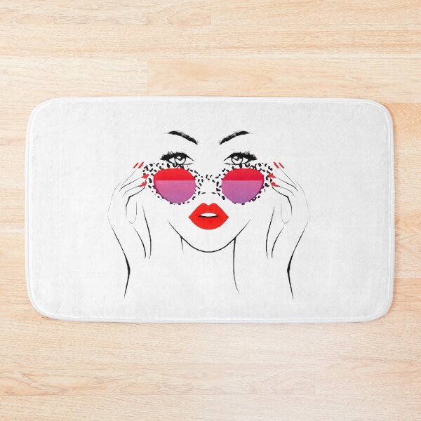 Item preview, Eyelashes Glamor Girl Simply Eyes Lips Fashion Apparel Essential Inspiration Joy Mood Funny designed and sold by DesignByHeartUK.